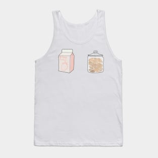 Cookies and strawberry milk Tank Top